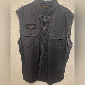 Harley Davidson Mens button down 3X